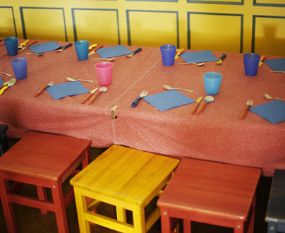 Sala da pranzo dei bambini