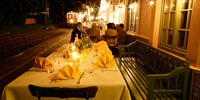 Die gastronomischen Nachtfahrten mit der Rittner Bahn